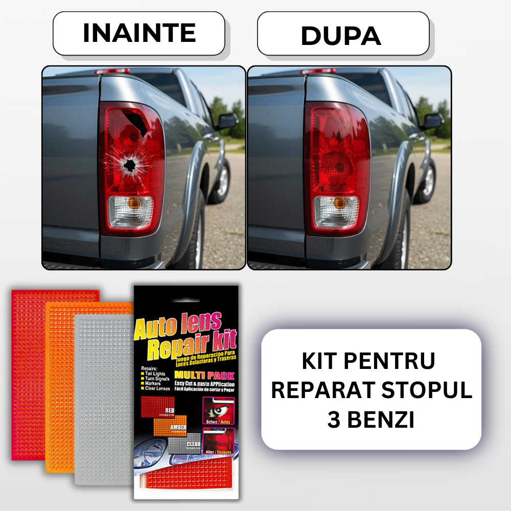 Kit Universal Pentru Reparat Faruri si Stopuri