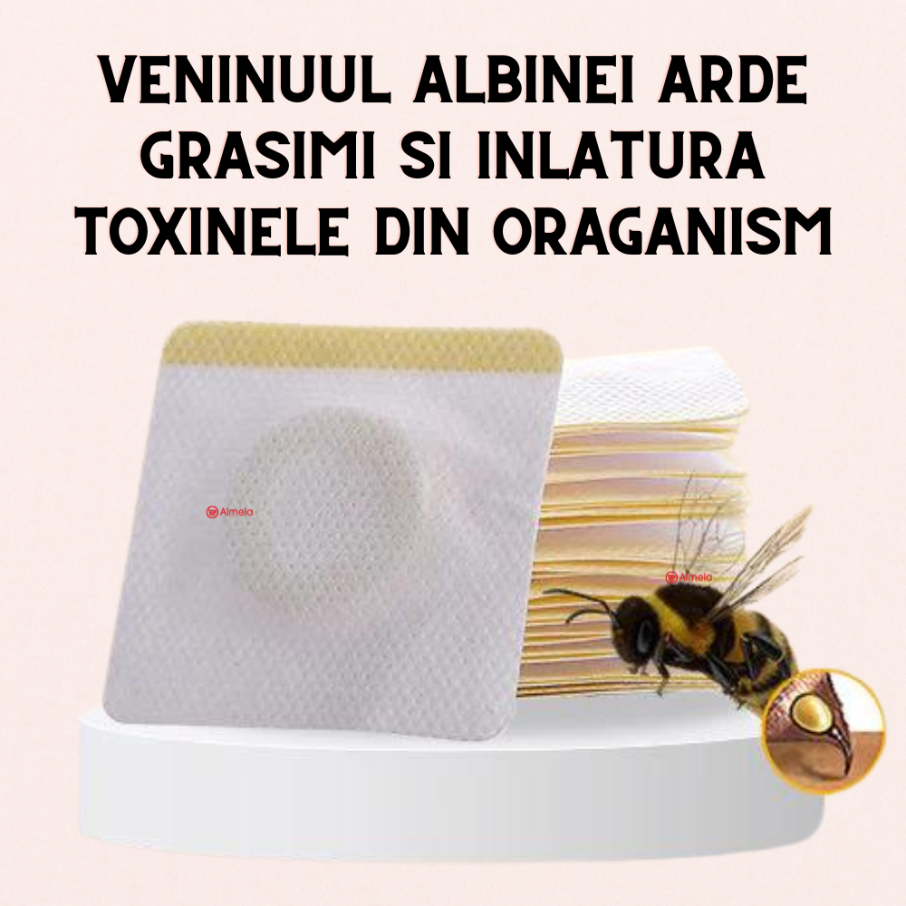 Plasturi de Slabit cu Veninul Albinei