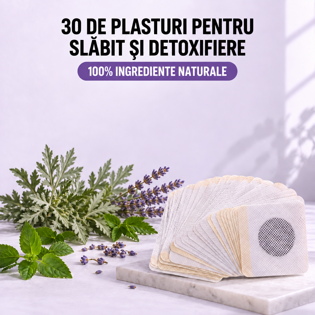 30 De Plasturi Pentru Slabit si Detoxifiere